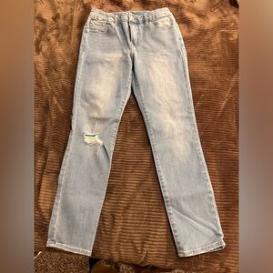 Express ultra stretch skinny jeans mid rise   Size medium